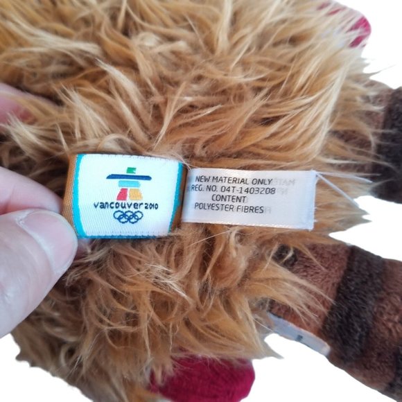 Sasquatch Plush Stuffed Animal Toy Winter Olympics Quatchi Vancouver Mascot 2010 - Picture 9 of 11